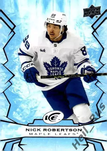Хоккей Карточка Nick Robertson/Ник Робертсон Toronto Maple Leafs/Торонто NHL/НХЛ