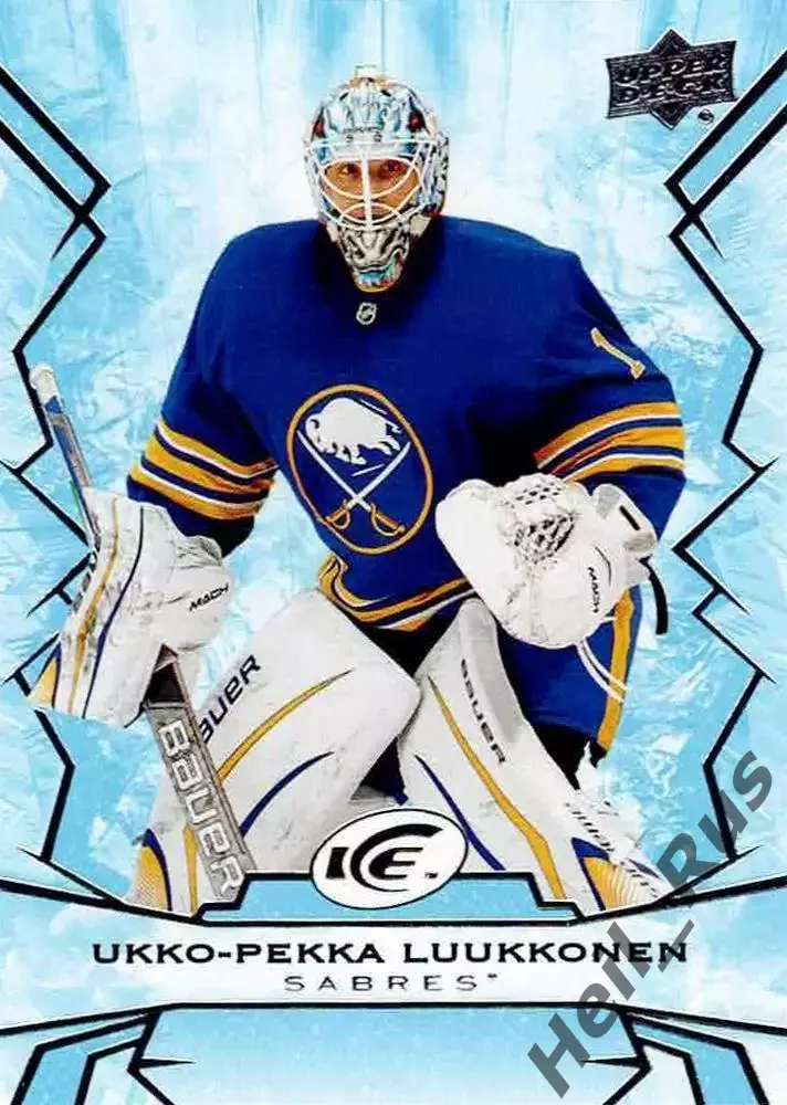 Карточка Luukkonen/Укко-Пекка Луукконен (Buffalo Sabres/Баффало Сейбрз) НХЛ NHL