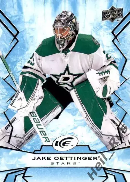 Хоккей Карточка Jake Oettinger/Джейк Эттинджер Dallas Stars/Даллас Старз НХЛ-NHL