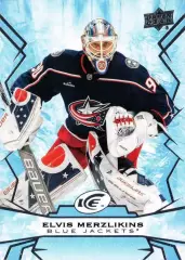 Карточка Elvis Merzlikins/Элвис Мерзликин Columbus Blue Jackets/Коламбус НХЛ NHL