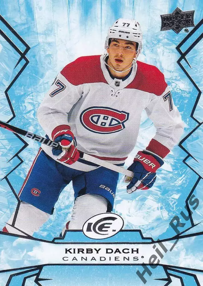 Карточка Kirby Dach/Кирби Дак (Montreal Canadiens/Монреаль Канадиенс) НХЛ/NHL
