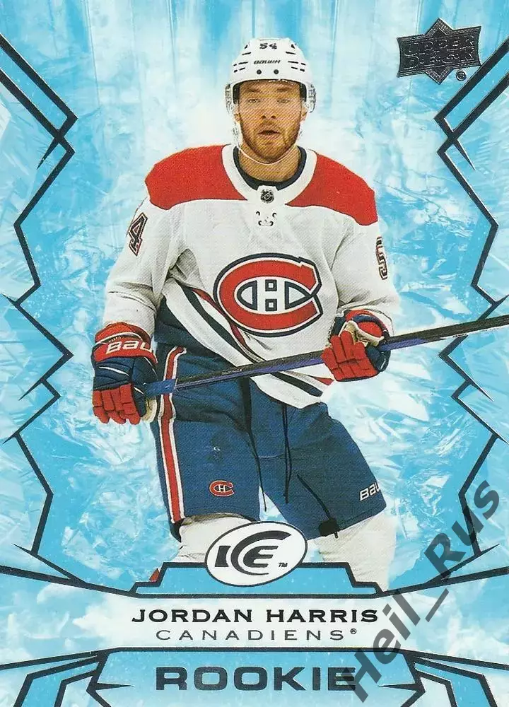 Хоккей Карточка Jordan Harris/Джордан Харрис Montreal Canadiens/Монреаль НХЛ/NHL
