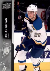 Хоккей. Карточка Logan Brown/Логан Браун St. Louis Blues/Сент-Луис Блюз НХЛ/NHL