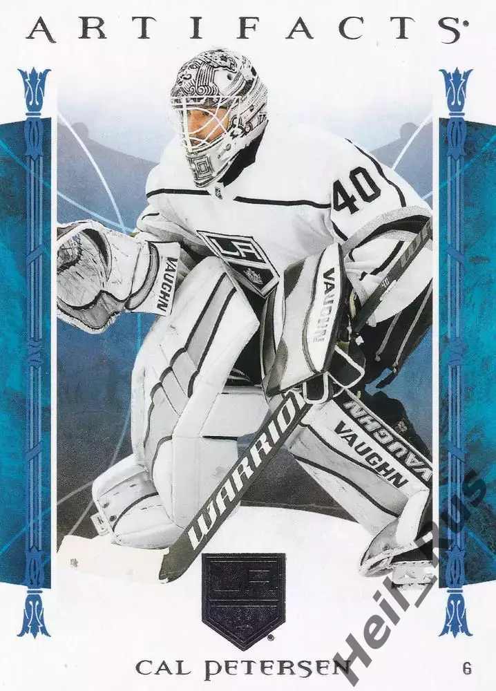 Карточка Cal Petersen/Кэл Петерсен Los Angeles Kings/Лос-Анджелес Кингз, НХЛ/NHL
