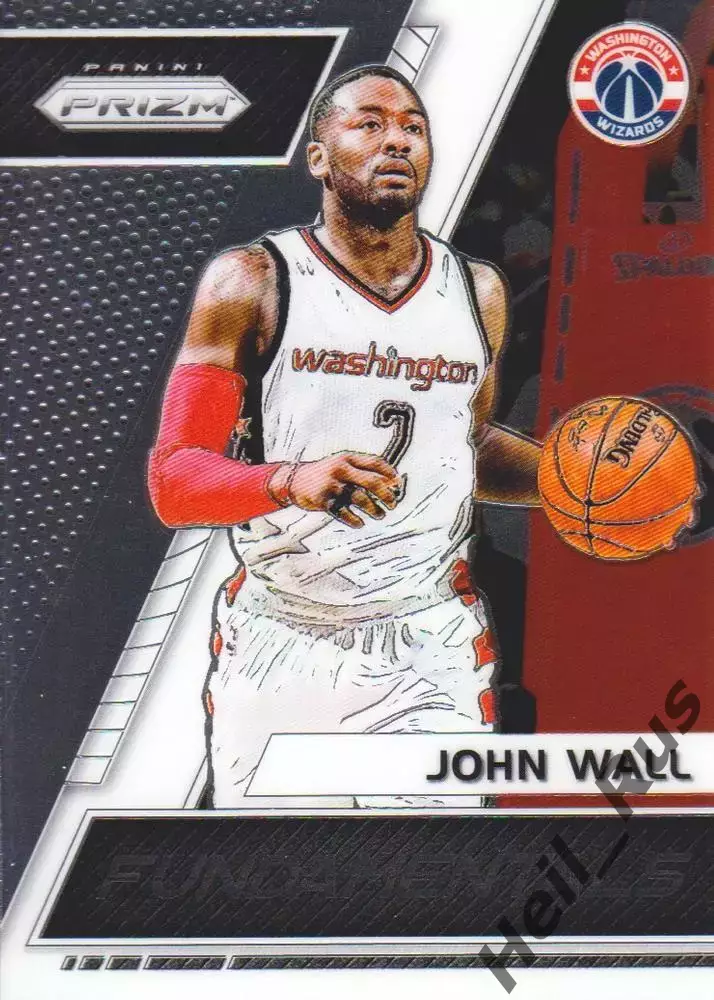 Баскетбол. Карточка Wall/Джон Уолл Washington Wizards/Вашингтон Уизардс NBA/НБА