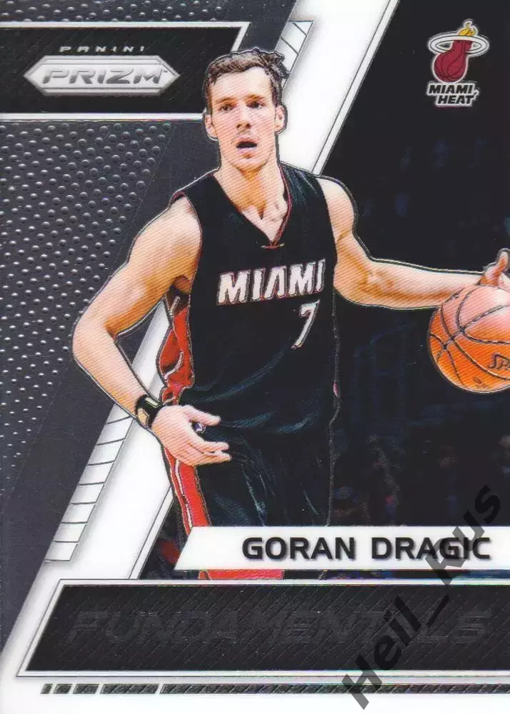 Баскетбол. Карточка Goran Dragic/Горан Драгич (Miami Heat/Майами Хит) NBA/НБА