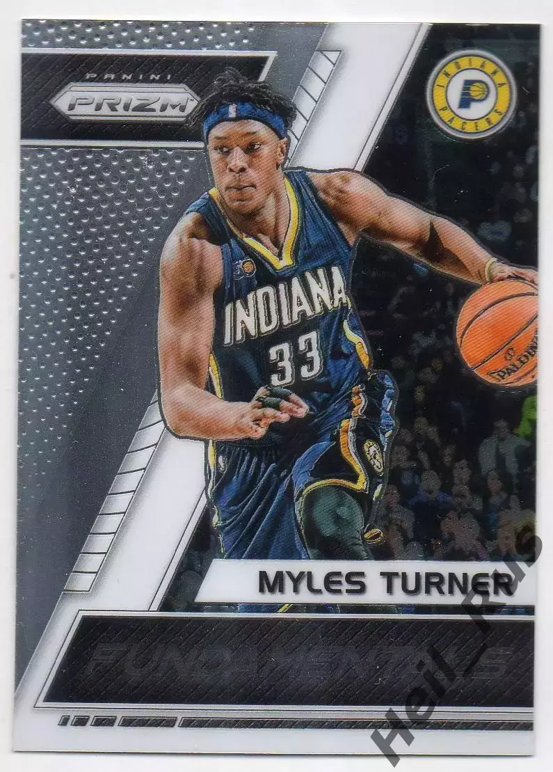 Баскетбол. Карточка Myles Turner/Майлз Тернер (Indiana/Индиана Пэйсерс) NBA/НБА