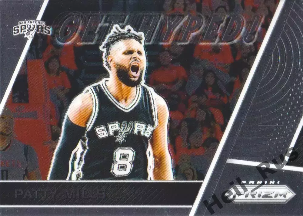 Баскетбол Карточка Patty Mills/Патти Миллс San Antonio/Сан-Антонио Сперс NBA/НБА