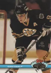 Хоккей. Карточка Cam Neely/Кэм Нили Boston Bruins/Бостон Брюинз НХЛ/NHL 1991/92