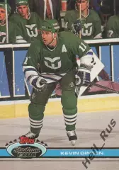 Карточка Kevin Dineen/Кевин Дайнин (Hartford Whalers/Хартфорд Уэйлерс) НХЛ/NHL