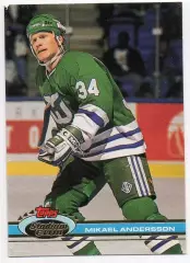Карточка Andersson/Микаэль Андерссон (Hartford Whalers/Хартфорд Уэйлерс) НХЛ/NHL