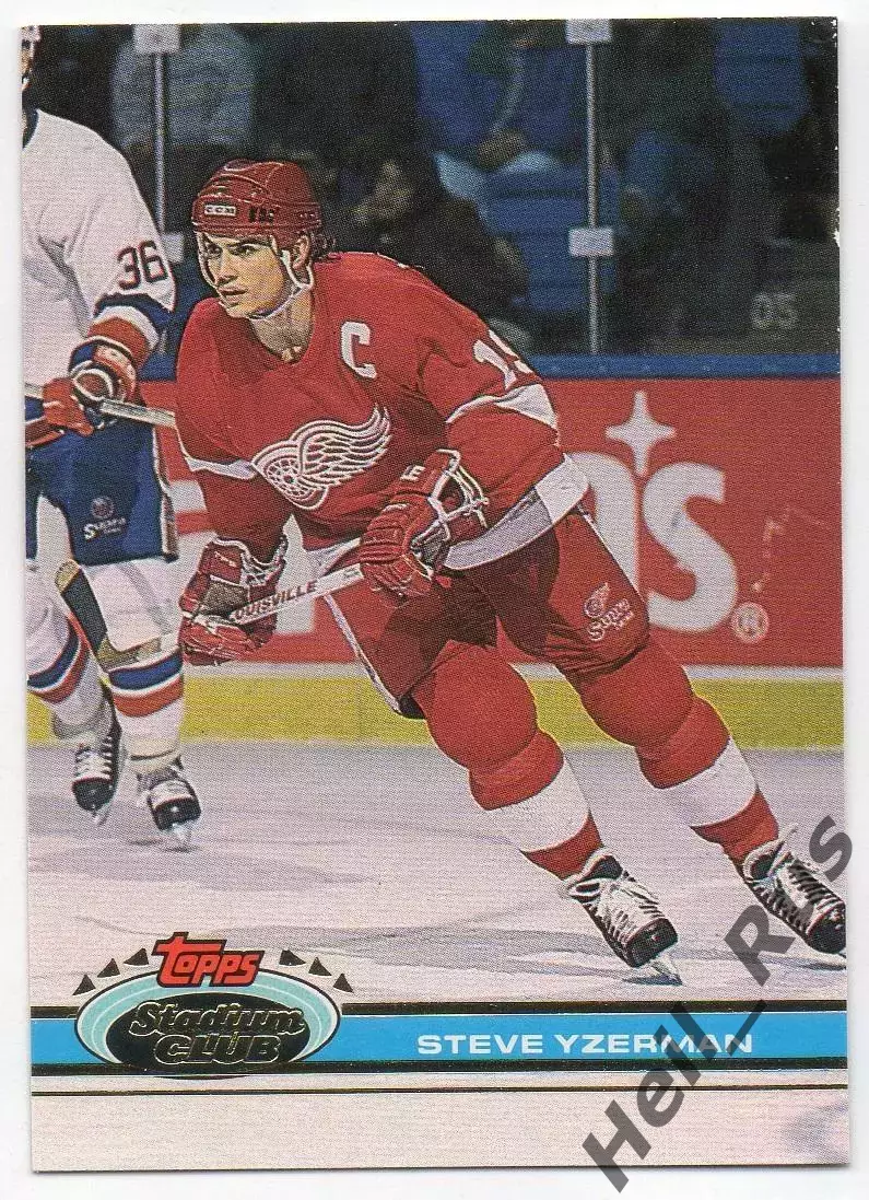 Карточка Steve Yzerman/Стив Айзерман Detroit Red Wings/Детройт Ред Уингз НХЛ NHL