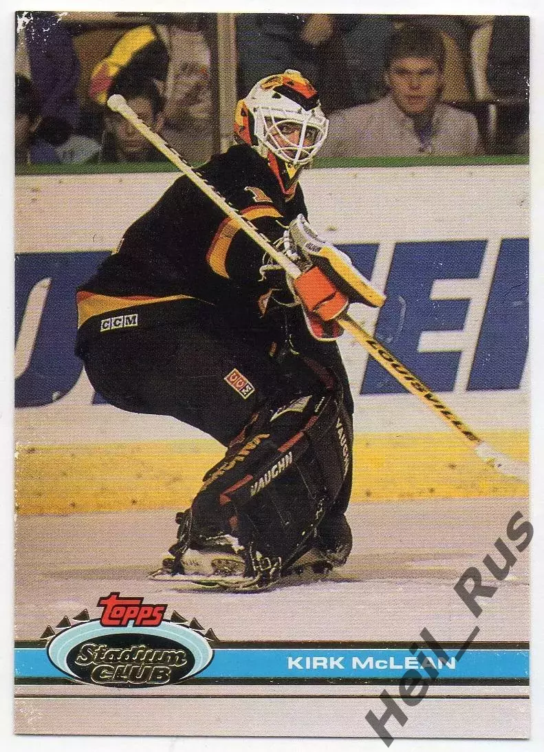 Карточка Kirk McLean/Кирк Маклин (Vancouver Canucks/Ванкувер Кэнакс) НХЛ/NHL
