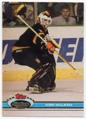 Карточка Kirk McLean/Кирк Маклин (Vancouver Canucks/Ванкувер Кэнакс) НХЛ/NHL