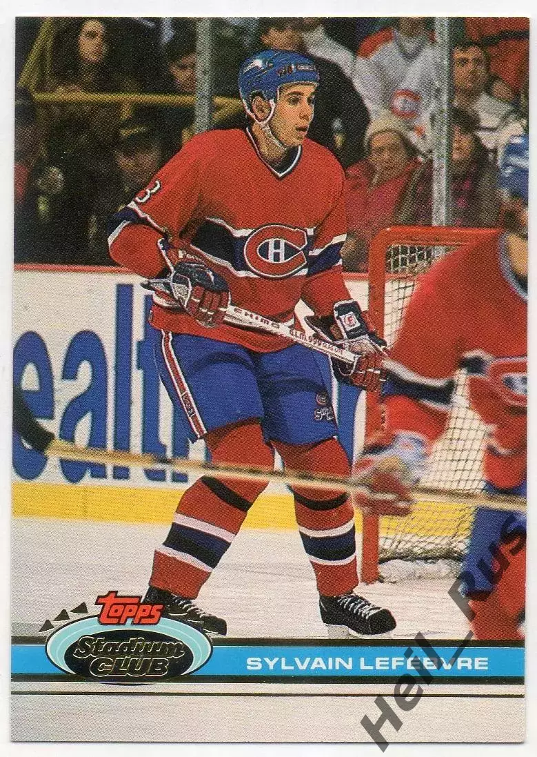 Карточка Sylvain Lefebvre/Сильван Лефевр (Montreal Canadiens / Монреаль) НХЛ/NHL