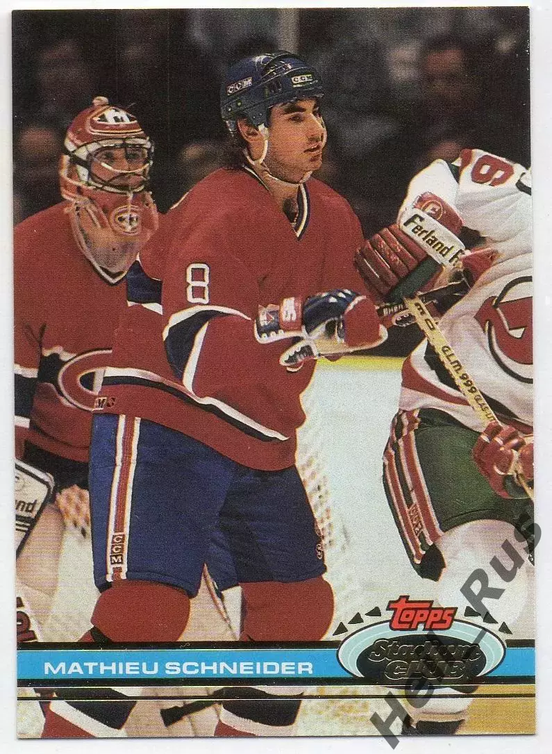 Карточка Schneider/Мэтью Шнайдер (Montreal Canadiens/Монреаль Канадиенс) НХЛ/NHL