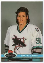 Карточка Neil Wilkinson/Нил Уилкинсон (San Jose Sharks/Сан-Хосе Шаркс) НХЛ/NHL