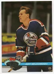 Карточка Jeff Beukeboom/Джефф Бьюкбум (Edmonton Oilers/Эдмонтон Ойлерз) НХЛ/NHL