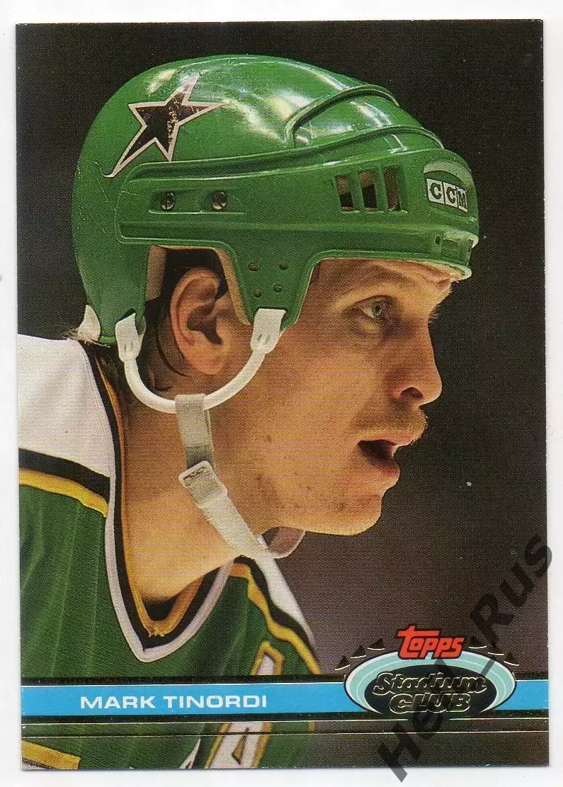 Карточка Mark Tinordi/Марк Тинорди (Minnesota North Stars / Миннесота) НХЛ/NHL