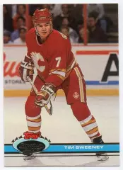 Хоккей. Карточка Tim Sweeney / Тим Суини (Calgary Flames/Калгари Флэймз) НХЛ/NHL