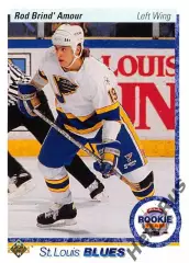 Хоккей. Карточка Rod Brind'Amour/Род Бриндамор St. Louis Blues/Сент-Луис NHL/НХЛ