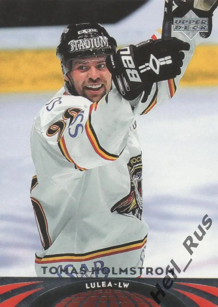 Хоккей. Карточка Tomas Holmstrom/Томас Хольмстрем (Lulea/Лулео) НХЛ/NHL 2004-05