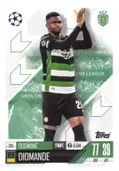 Футбол. Карточка Усман Дьоманде (Спортинг Лиссабон) Лига Чемпионов 2024-25 TOPPS