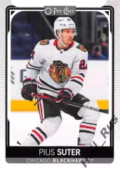 Хоккей Карточка Pius Suter/Пиус Сутер Chicago Blackhawks/Чикаго Блэкхокс НХЛ-NHL