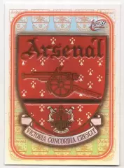 Футбол. Карточка Emblem/Эмблема, Логотип (Arsenal/Арсенал Лондон) FUTERA 1997-98