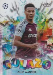 Футбол. Карточка Ollie Watkins/Олли Уоткинс (Астон Вилла) Лига Чемпионов 2024-25