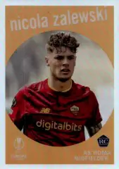 Футбол. Карточка Никола Залевский Рома/Интер/Аталанта Лига Европы 2022-23 TOPPS