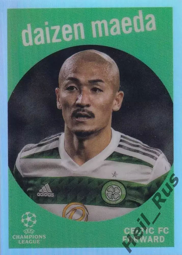 Футбол Карточка Daizen Maeda/Дайдзэн Маэда (Селтик) Лига Чемпионов 2022/23 TOPPS