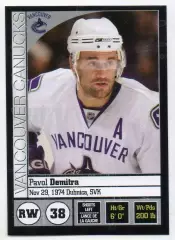 Наклейка Павол Демитра (Vancouver Canucks/Ванкувер, Локомотив Ярославль) НХЛ/КХЛ