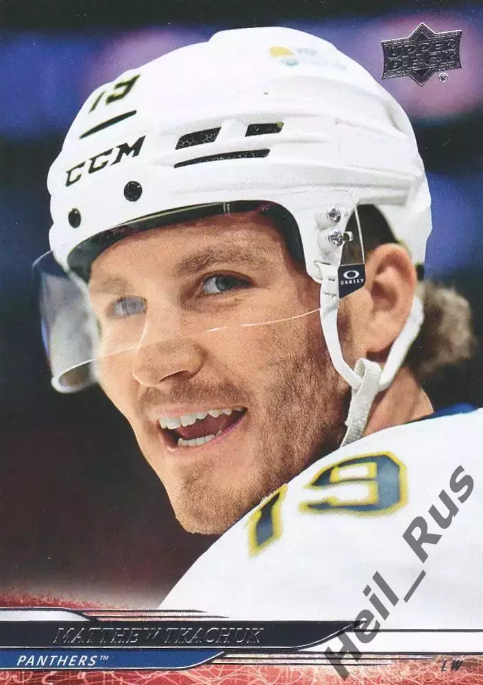 Карточка Matthew Tkachuk/Мэттью Ткачук Florida Panthers/Флорида Пантерз НХЛ/NHL