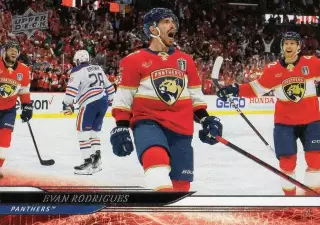 Карточка Evan Rodrigues/Эван Родригес (Florida Panthers/Флорида Пантерз) НХЛ/NHL