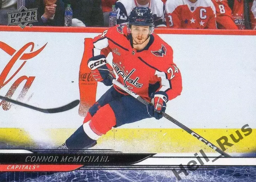 Карточка Connor McMichael/Коннор Макмайкл Washington Capitals/Вашингтон, NHL/НХЛ