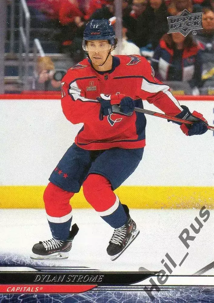Карточка D. Strome/Дилан Строум (Washington Capitals/Вашингтон Кэпиталз) НХЛ-NHL