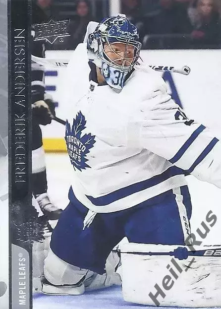 Карточка Frederik Andersen/Фредерик Андерсен Toronto Maple Leafs/Торонто NHL НХЛ