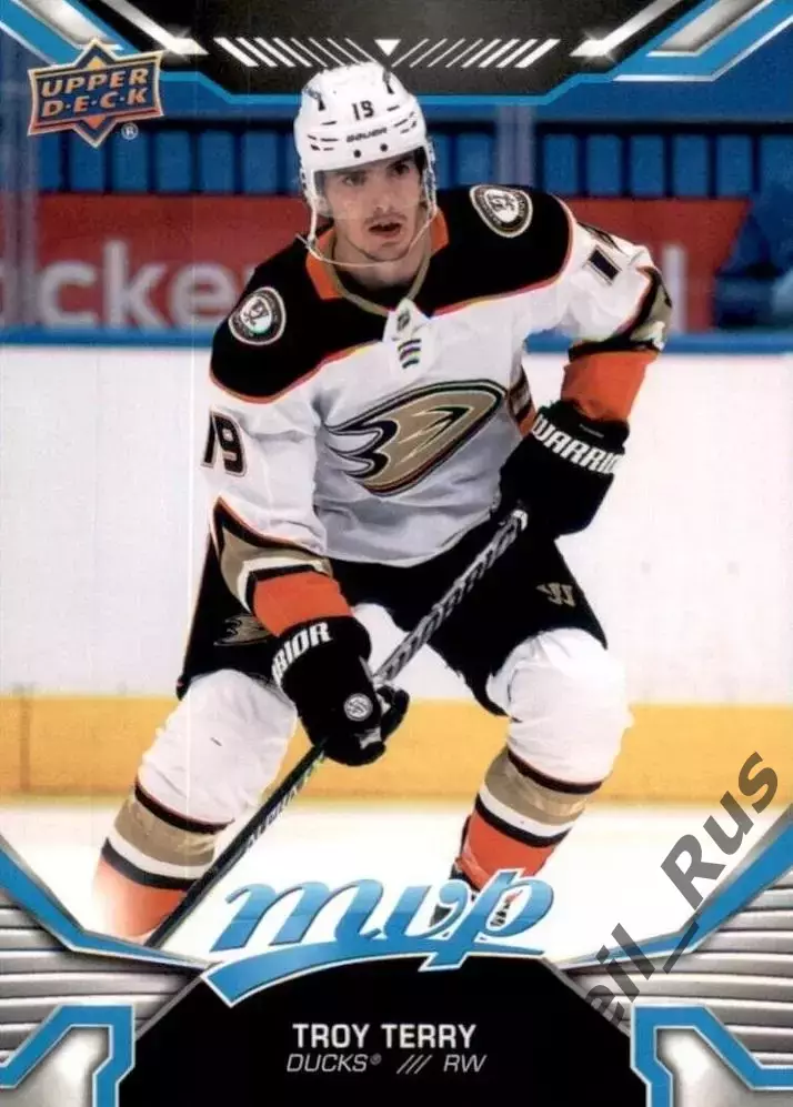 Хоккей Карточка Troy Terry/Трой Терри Anaheim Ducks/Анахайм Дакс НХЛ/NHL 2022/23