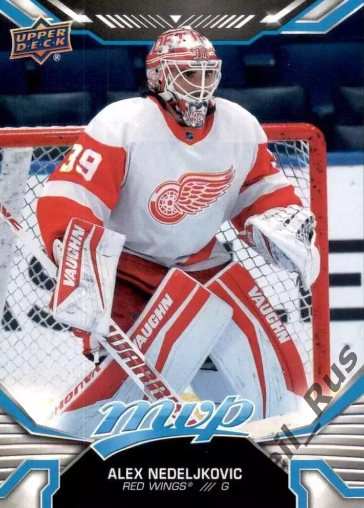 Карточка Alex Nedeljkovic/Алекс Неделькович (Detroit Red Wings/Детройт) NHL-НХЛ