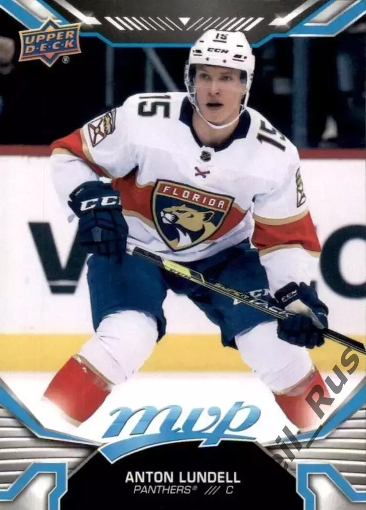 Карточка Anton Lundell/Антон Лунделль (Florida Panthers/Флорида Пантерз) НХЛ NHL