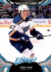 Хоккей; Карточка Torey Krug/Тори Круг (St. Louis Blues/Сент-Луис Блюз) НХЛ/NHL