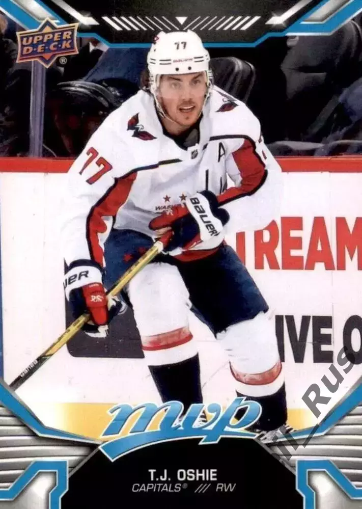 Карточка T.J. Oshie/Ти Джей Оши (Washington Capitals/Вашингтон Кэпиталз) NHL-НХЛ