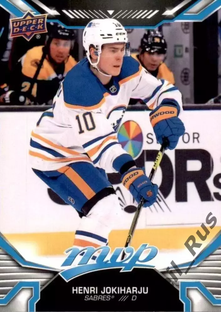 Карточка Henri Jokiharju/Хенри Йокихарью (Buffalo Sabres/Баффало Сейбрз) НХЛ NHL