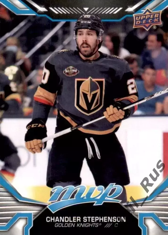 Хоккей. Карточка Stephenson/Чендлер Стивенсон Vegas Golden Knights/Вегас НХЛ NHL