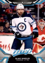 Хоккей Карточка Blake Wheeler/Блейк Уилер Winnipeg Jets/Виннипег Джетс НХЛ / NHL