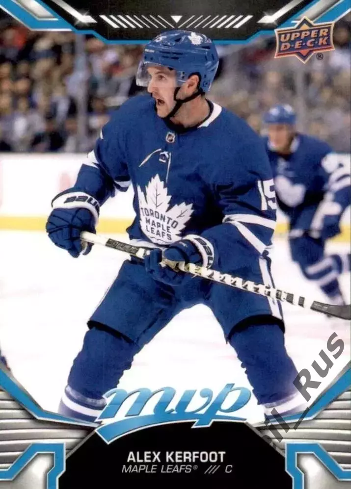 Карточка Kerfoot/Алекс Керфут (Toronto Maple Leafs/Торонто Мейпл Лифс) НХЛ/NHL