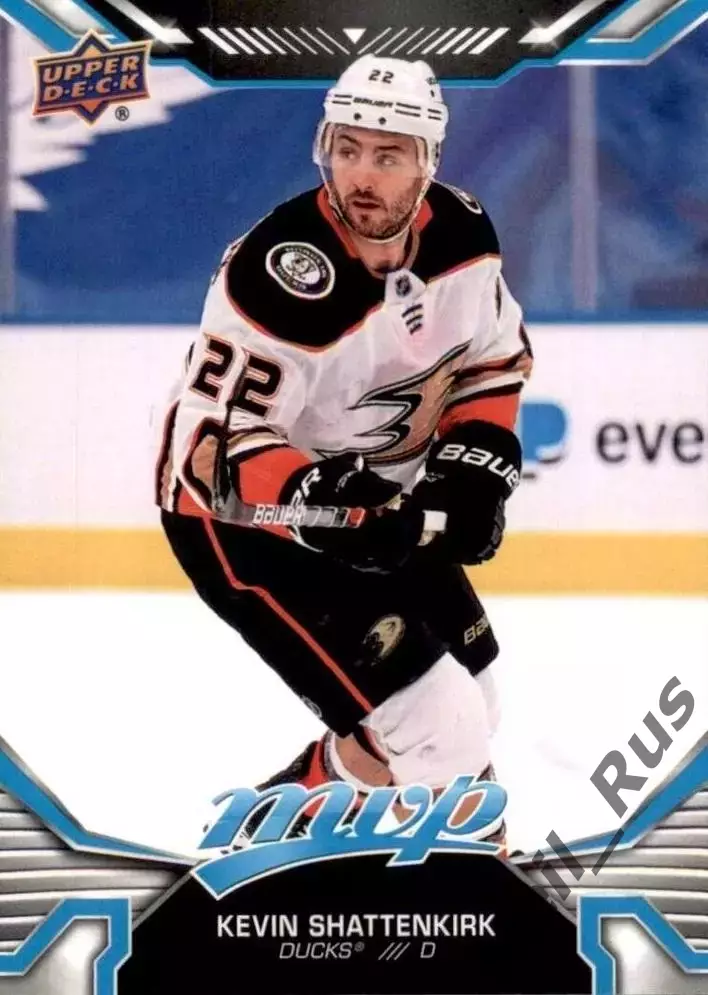 Карточка Kevin Shattenkirk/Кевин Шаттенкирк (Anaheim Ducks/Анахайм Дакс) NHL НХЛ
