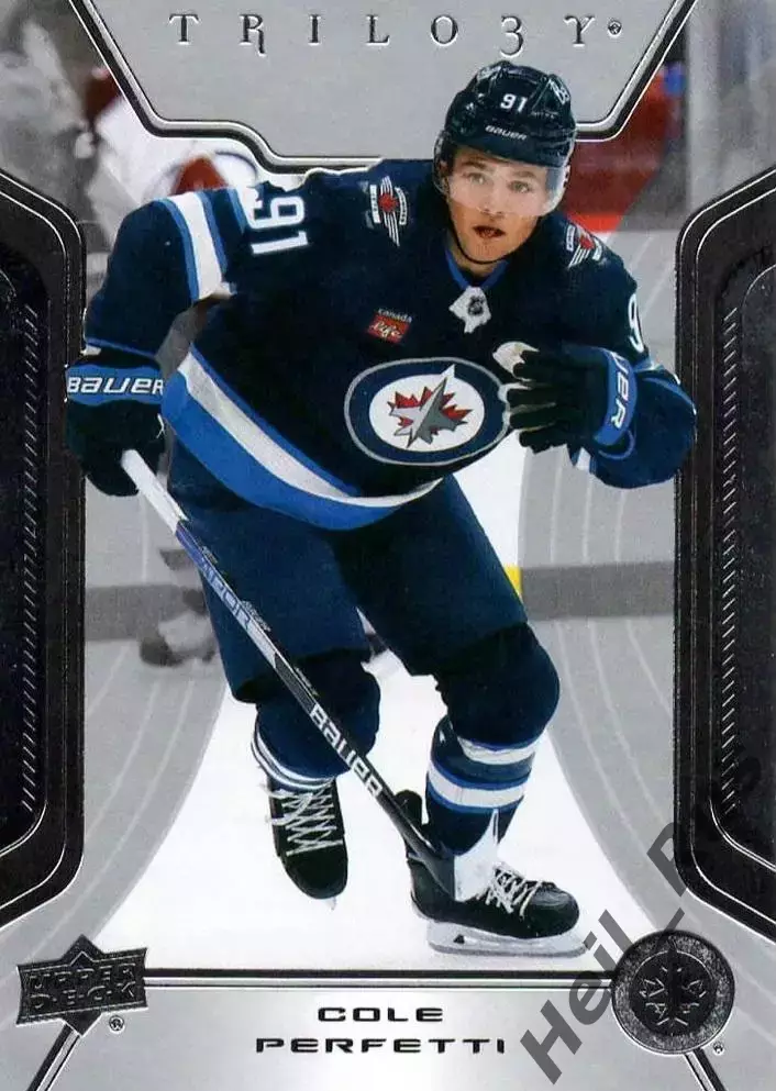 Хоккей Карточка Cole Perfetti/Коул Перфетти Winnipeg Jets/Виннипег Джетс NHL НХЛ