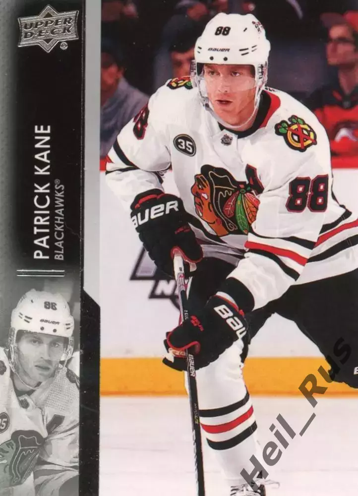 Карточка Patrick Kane/Патрик Кейн (Chicago Blackhawks / Чикаго Блэкхокс) НХЛ/NHL